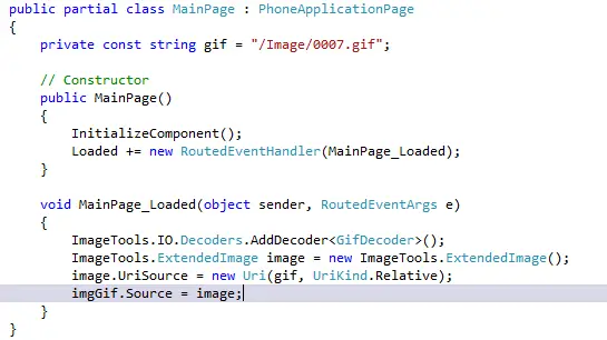 Windows Phone 实用开发技巧（8）：在Windows Phone显示GIF图片