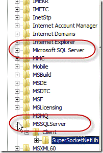 MS SQL 完全卸载数据库