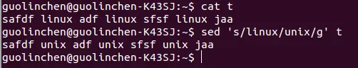 Linux基本配置和管理 3 ---- Linux命令行文本处理工具