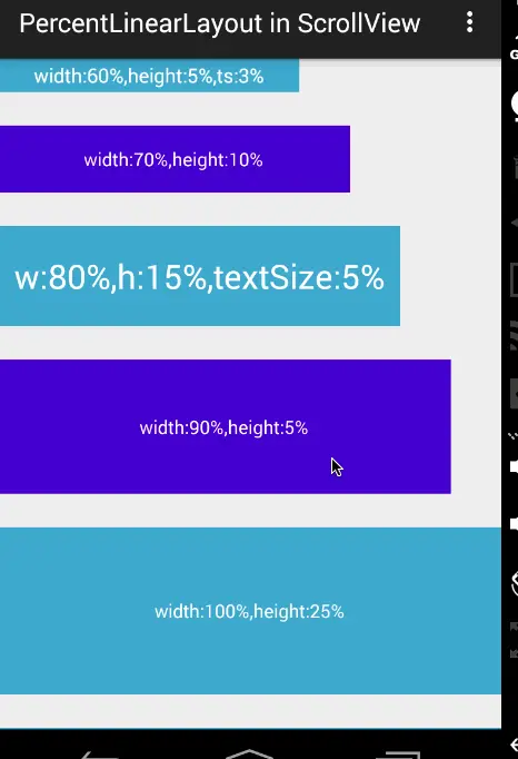 Android 屏幕适配（二）增强版百分比布局库(percent-support-lib)