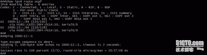 61、IPv6配置实验之OSPF