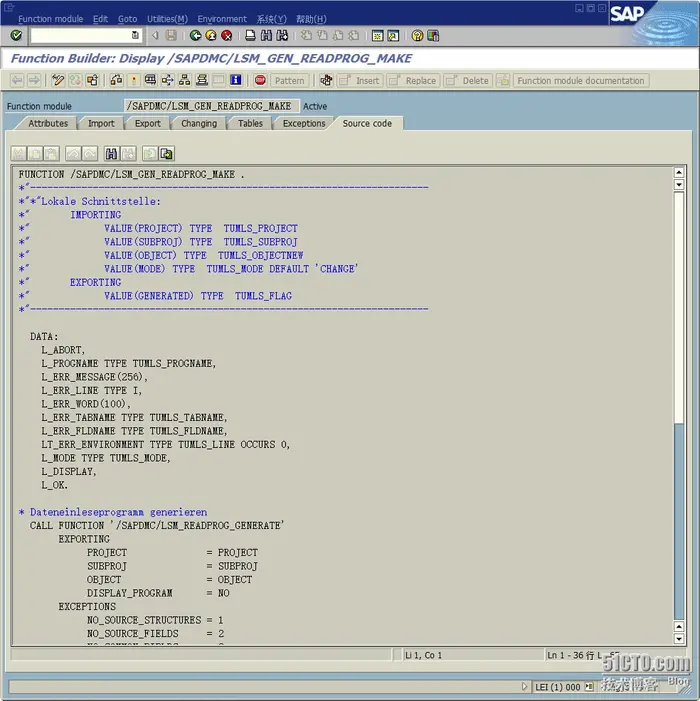 SAP R3 ABAP常用T-Code