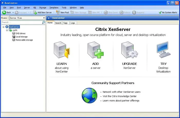 XenServer部署系列之02——系统安装及许可