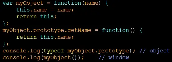 JavaScript中的Prototypes