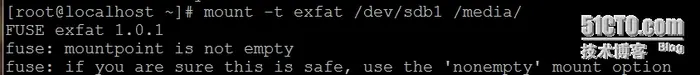Linux支持exFAT和NTFS