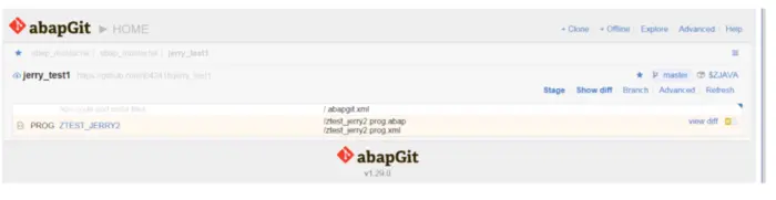 ABAP git客户端的简单介绍