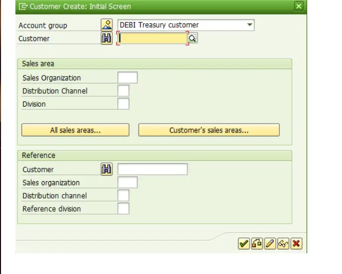 Account group in ERP and its mapping relationship with CRM partner group