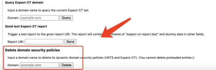 Chrome 谷歌浏览器清除HTTPS证书缓存