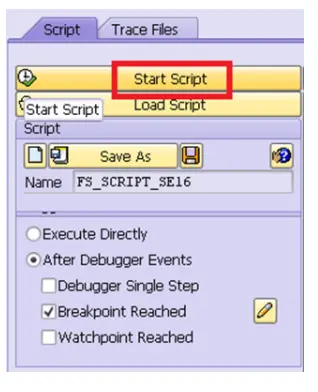 ABAP调试器脚本的一个具体应用