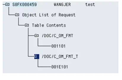 如何使用ABAP传输数据库表的记录