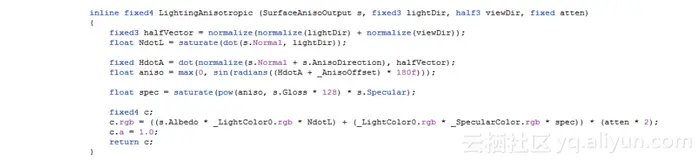 《Unity着色器和屏幕特效开发秘笈》—— 3.7　创建各向异性高光类型