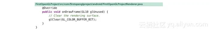 《OpenGL ES应用开发实践指南：Android卷》—— 1.4　创建Renderer类