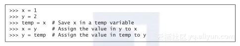 《Python语言程序设计》——2.6　同时赋值