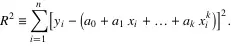 最小二乘法多项式曲线拟合原理与实现（转）