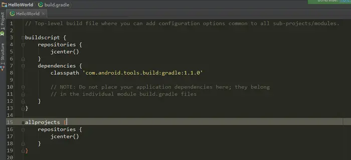 第一次使用Android Studio时你应该知道的一切配置（二）：新建一个属于自己的工程并安装Genymotion模拟器