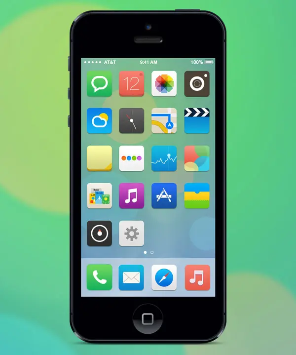 设计前沿：25个设计师向您展示 iOS 7 界面