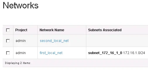 创建第二个 local network - 每天5分钟玩转 OpenStack（84）