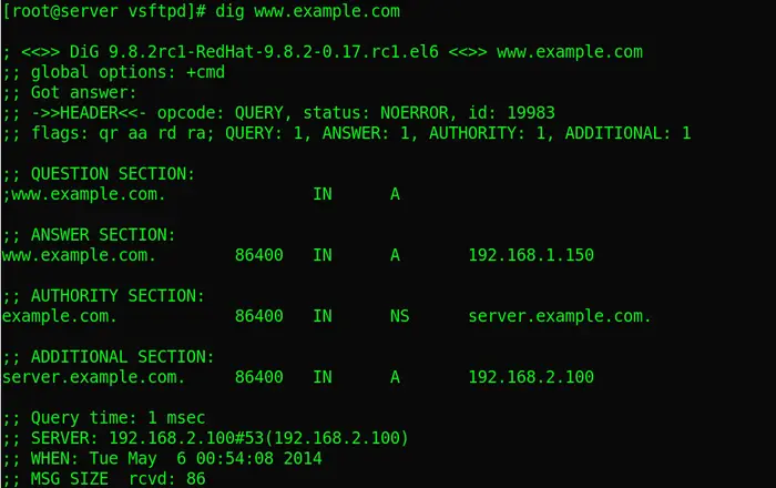 linux杂谈（十八）:DNS服务器的配置（一）