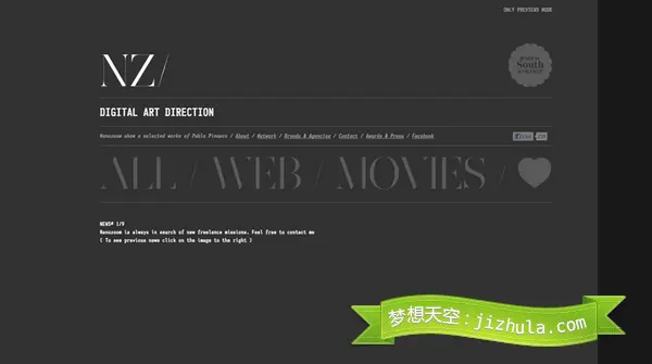 前端视界：2012年度最独特的网页设计作品展示《中篇》