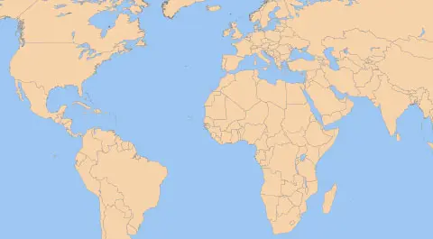 最全的世界地图矢量素材下载（AI、EPS、SVG格式）