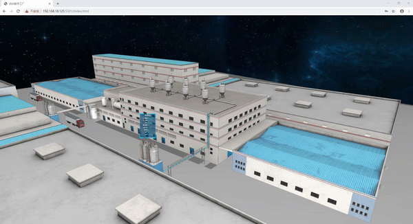 3D可视化纺织数字工厂