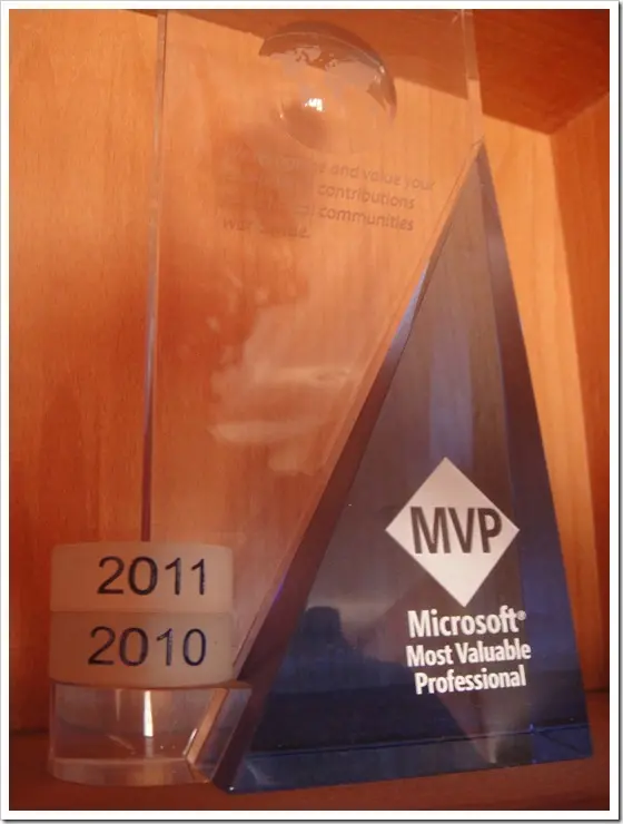 2011年的MVP礼包