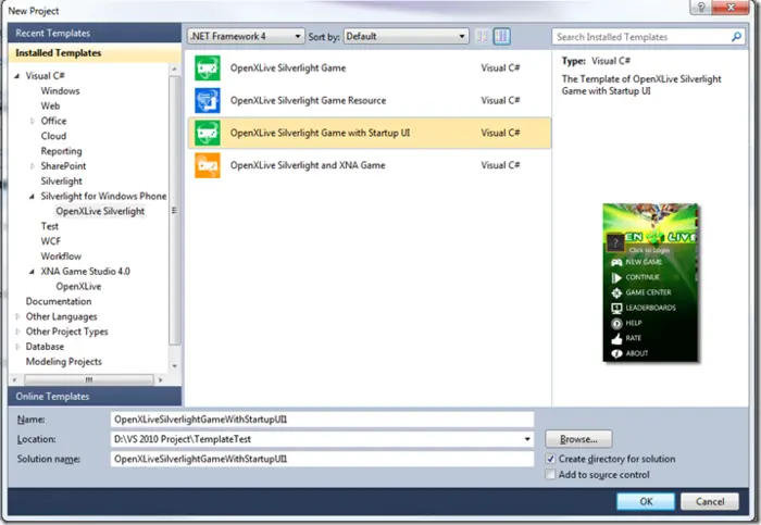 OpenXLive支持 Windows Phone上的SNS 分享