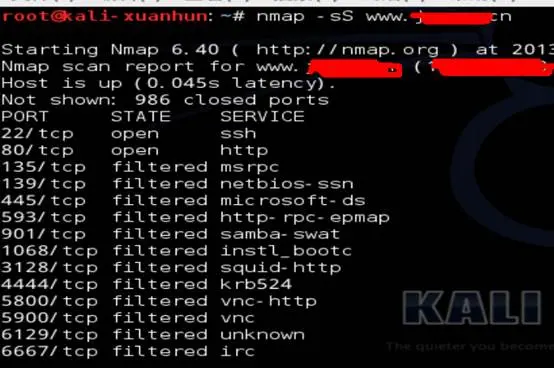Kali Linux渗透测试实战 1.4 小试牛刀