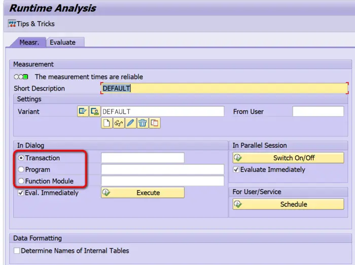 使用SAT跟踪监控从浏览器打开的SAP应用的性能和调用栈